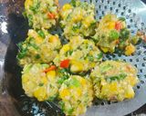 A picture of step 3 of Sweet Corn Fritters.