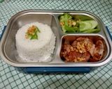 Foto langkah ke 5 dari resep Nasi ayam Hainan (Bekal Sekolah).