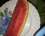 A picture of step 1 of Mixed fruits.