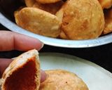 A picture of step 6 of Achaari kachori.