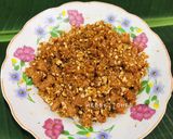 Hình bước làm 7 của món Thịt ba chỉ heo xào mắm ruốc (ruốc sả Huế)