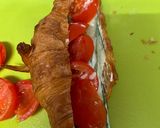 A picture of step 2 of Croissant Sandwich.