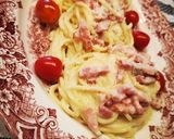 Pas rețetă Paste carbonara 5 fotografie