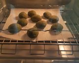 A picture of step 15 of Spinach cheese balls with Mediterranean chickpea salad.
