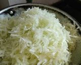 A picture of step 12 of Fafada-Kadhi with Grated Raw Papaya.