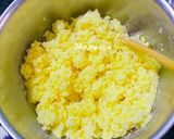 Hình bước làm 1 của món Bánh bèo chén Huế nhân tôm chấy,đậu xanh,mỡ hành