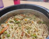A picture of step 5 of Chineese vegetable manchurian and ponda noodle#challenge.