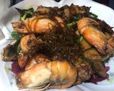 รูปขั้นตอนการทำที่ 4 ของ กุ้งอบวุ้นเส้นรสเด็ด เส้นเหนียวนุ่ม