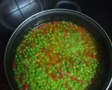 Foto del paso 5 de la receta: Arvejas compuestas con chistorra y huevo duro