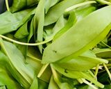 A picture of step 1 of Wild garlic pesto.