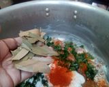 A picture of step 16 of Kache Ghosht Ki Biryani.