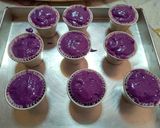 Foto langkah ke 3 dari resep Bolu Kukus Ubi Ungu Mekar.