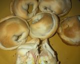 Foto del paso 5 de la receta: Sombreritos (empanadas) de jamón&queso