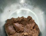 A picture of step 2 of Coffee beans cookie.