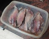 Foto del paso 1 de la receta Atún a la plancha con papas sancochadas y mojo de pimiento