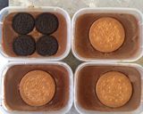 Foto langkah ke 3 dari resep Puding coklat oreo simple.