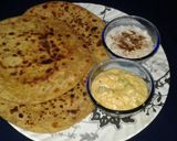 A picture of step 7 of Daal stuffed paratha.