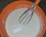 A picture of step 5 of Daal mash (white lentil) ke dahi bare (iftar recipe).