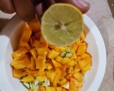 A picture of step 5 of Mango salad.