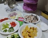Foto langkah ke 1 dari resep Cumi kentang gurih.