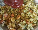 A picture of step 3 of Fruit chaat salad.