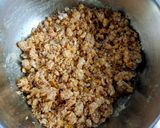 A picture of step 2 of Plum Crumble.