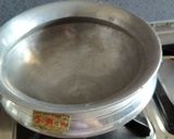 A picture of step 3 of Rajasthani thandai.