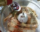 A picture of step 1 of Chicken Nuggets KFC Style.