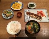 A picture of step 8 of Chicken breast with mustard-soy sauce and lightly marinated vegetable in Japanese style #MysteryBag1.