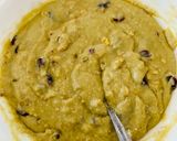 A picture of step 5 of Pistachios, cranberries and almond fudge.