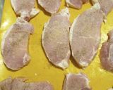 A picture of step 2 of Onion and Pineapple Porkchop.