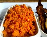 A picture of step 10 of Amaranthus Jollof Rice.