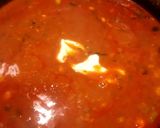 A picture of step 2 of Dal Makhni.