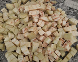 Foto del paso 1 de la receta: Tortilla de patata 🥔, cebolla, y 🍆