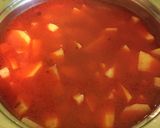 Tejfölös krumplifőzelék, sült sertéscombbal recept fázis 1 fotója