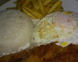 Foto del paso 9 de la receta: Milanesa de Merluza con huevo y 2 guarniciones