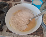 Foto del paso 3 de la receta: Muffins crocantes rellenos con dulce de membrillo