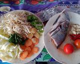 Foto langkah ke 1 dari resep Sup Ikan Mujair (Menu Diet).