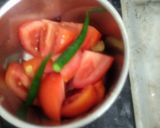 A picture of step 2 of Moong dal tadka.