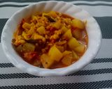 A picture of step 10 of Lauki/Suraikaai/Bottle gourd peanut masala.