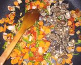 A picture of step 4 of Vegetable Potato Soup.