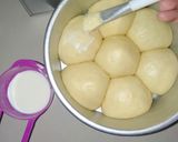 Foto langkah ke 20 dari resep Roti sobek isi vla coklat dan unti kelapa putih.