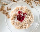 Foto langkah ke 3 dari resep Blueberry Oatmeal.