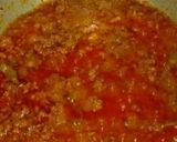 A picture of step 2 of Spicy qeema Shimla mirch.