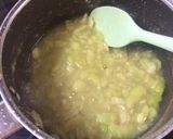 A picture of step 3 of Shiro-an paste (White sweet bean paste).