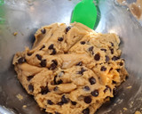 Foto del paso 4 de la receta: Galletas de crema de cacahuete y chocolate