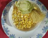 A picture of step 1 of CHEESY AMERICAN CORN 🌽.