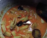 Foto langkah ke 3 dari resep Gulai Ceker Ayam Labu Siam.