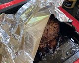 A picture of step 3 of Mustard crusted silverside roast beef and rocket salad #CookEveryPart.