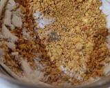 खोया मिक्स बेसन बर्फी (Khoya mix besan barfi recipe in hindi)              रेसिपी चरण 3 फोटो